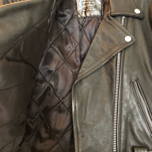 100% REAL Leather jacket - Picture 6 of 6